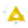thumbnail image 3 of 10Pcs Lifting Painting Triangle Paint Pad Plastic Woodworking Bracket, 3 of 5