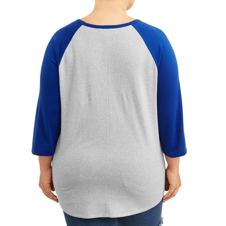 terra & sky women's plus baseball tee