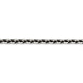 thumbnail image 2 of White Sterling Silver chain Cable 22 in 5.6 mm 5.6mm Antiqued, 2 of 5