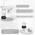 thumbnail image 2 of Filtros de Repuesto para Fuente de Agua de Acero Inoxidable para Gatos PLWF003 y PLWF006, 2 of 8