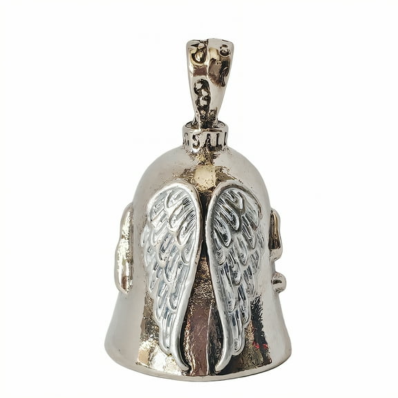 DESIGNICE Charm Necklace,Smooth-Coated Motorcycle Keychain,Touch-Safe Guardian Bell,Style1