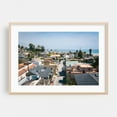thumbnail image 2 of Over Capitola 02 - Capitola California Photography Coastal Beach House Seaside Ocean Scenic Summer Palm Tree Unframed Wall Art Print 12 x 18 inches, 2 of 7
