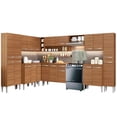 thumbnail image 1 of Cocina Integral Completa Esquinera 513cm Emilly Big Madesa 02 - Marrón Madesa GCEM513002, 1 of 10
