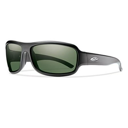 Smith Optics 66mm Drop Elite Tactical Sunglasses (Matte Black Frame/Chromapop Polar Gray Green Lens)