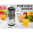thumbnail image 3 of Zulay Kitchen Juice Vortex Portable Juicer Squeezer For Fruits and Vegetables - Wireless USB Rechargeable Small Citrus Juicer Machine, 3 of 10