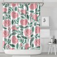 thumbnail image 2 of Waterproof Pioneer Shower Curtain 72x84 Inch Polyester Unique Cute Floral Shower Curtain for Bathroom Hotel Home Decor with 12 Plastic Hooks, 2 of 5