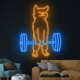 thumbnail image 2 of Handmadetneonsign Cat Do Gym Neon Sign, Cat Led Sign, Cat Neon Light, Animal Led Light, Gym Decor, 2 of 5