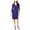 Purple - brightpur, variant on I.N.C Womens Ruched Sheath Dress, Blue, X-Small