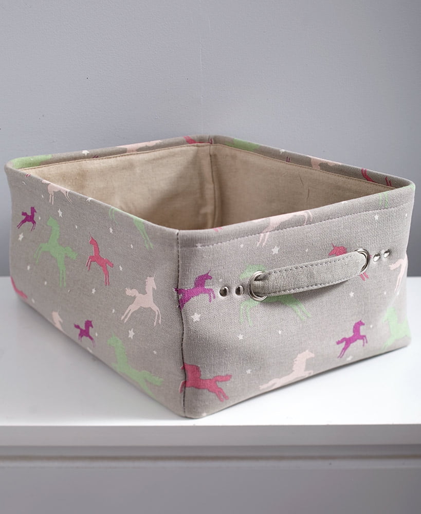 unicorn storage bins