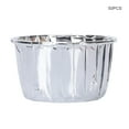 thumbnail image 2 of Revestimientos para Cupcakes Wosthever 50 Piezas Plata, 2 of 6