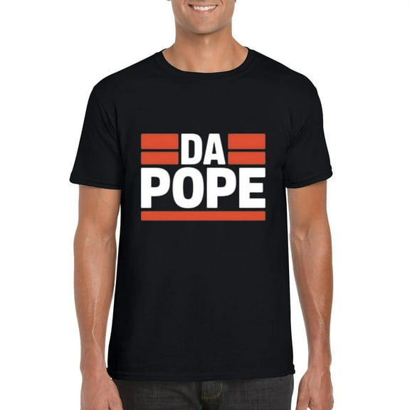 Da Pope Robert Prevost Leo XIV Funny Catholic Tribute Parody T-Shirt, for men & women, up to size 5XL