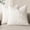 White, variant on SUSIELADY Set of 2 Decorative Linen Check Throw Pillow Covers, 18×18 Inch, Neutral Farmhouse Vintage Boho Cushion Covers for Sofa, Chair, Bedroom, Living Room, Beige