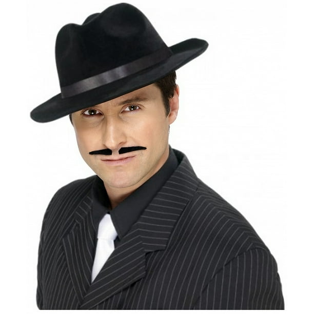 Black Moustache Adult Costume Accessory