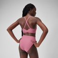 thumbnail image 3 of Speedo Women's Solid Racerback Bikini Swim Tops - Hot Mauve, Size: 2XS, 3 of 3