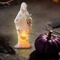 thumbnail image 5 of Pre‑Lit Phantom Halloween Decoration, Lighted Ghost Themed Figurine Ornament, Halloween Light Up Seasonal Accent For Indoor Fall Halloween Home Decor, 5 of 7