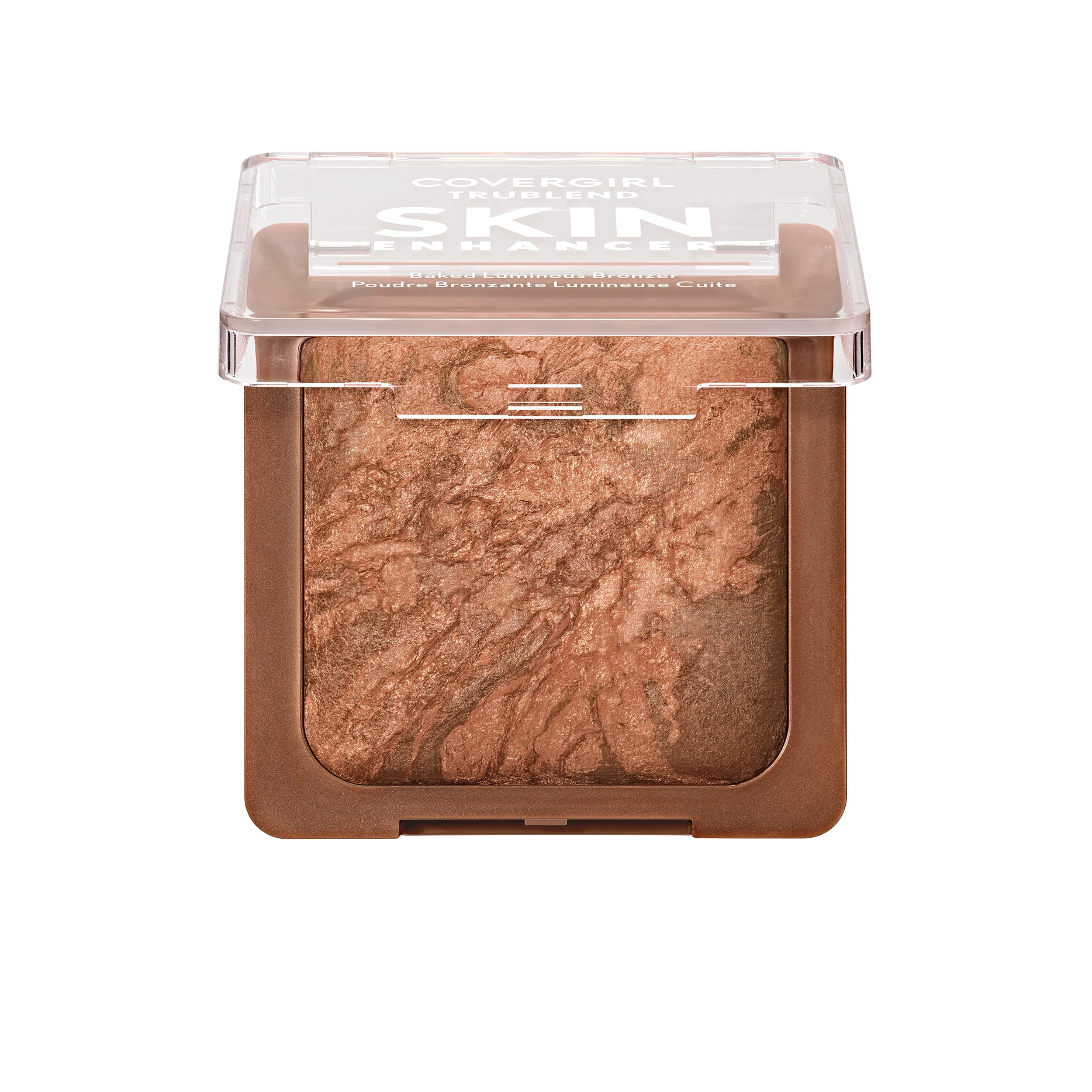 COVERGIRL TruBlend Skin Enhancer Baked Luminous Bronzer, 320 Caramel Truffle, 0.28oz