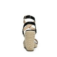 thumbnail image 4 of DREAM PAIRS Womens Open Toe Espadrilles Dressy Platform Sandals Buckle Ankle Strap Stylish Wedges Sandals, 4 of 6