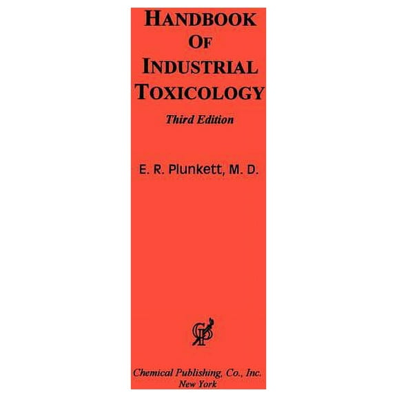 Handbook of Industrial Toxicology, 3rd Edition (Edition 3) (Hardcover)