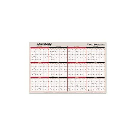 Visual Organizers Erasable Wall - AT-A-GLANCE Visual Organizer Vertical/Horizontal Erasable Wall Planner, Large Wall, Tan, 2013 (A123-13)