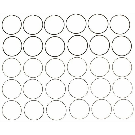 Genuine MAHLE RING SET MOLY