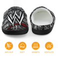 thumbnail image 5 of Kids Slippers WWE House Slippers Warm Soft Plush Slipper Anti-Slip Winter Fluffy House Shoes for Boys Girls, 5 of 7