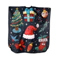 thumbnail image 2 of Capa de corte de pelo para niños, patrón navideño, escote ajustable, delantal de tela de peluquero reutilizable para champú, teñido permanente, niñas Yinane Capa de corte de pelo para niños, 2 of 8