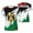 2, variant on Sports Mesh T-shirt Palestine Flag For Running Bike Soccer Tennis Football Fitness Tees 3D Printed Custom