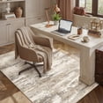 thumbnail image 3 of BERTHMEER 3'x5' Area Rugs Washable Rugs for Kitchen Office Entryway Doorway Office Non-slip,Brown&Yellow, 3 of 6