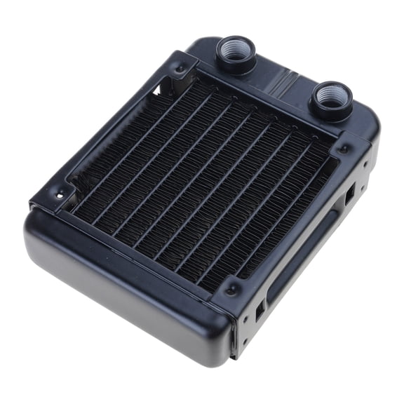 Aluminum Water Cooling Radiator 8 Tubes Heat Exchanger CPU Heatsink Cooler Fast Heat Dissipation for PC Computer