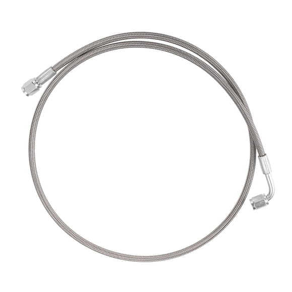 Unique Bargains Ligne d'Alimentation d'Huile Turbo AN3 90 Degrés à Droite Tuyau 40 Pieds Télécommande Turbocompresseur Universel pour Voiture