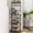 Grey, variant on 5 Tier Coffee Bar Station With Drawer Kitchen Stand 4 S-shaped Hooks Farmhouse Corner Cabinet For Small Spaces Bakers Rack Living Room 13.43" D X 18.93" W 53.31" H