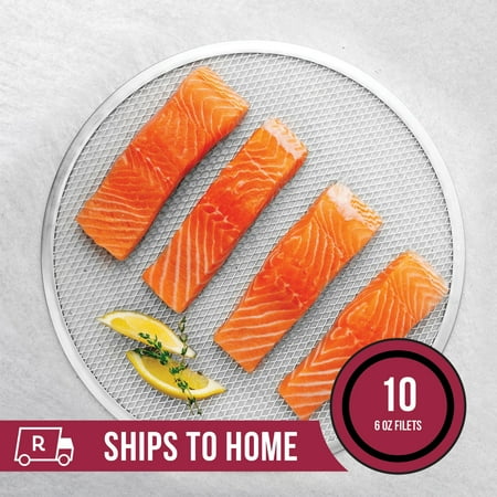 Rastelli's Faroe Island Salmon Fillets, Frozen 10 Ct