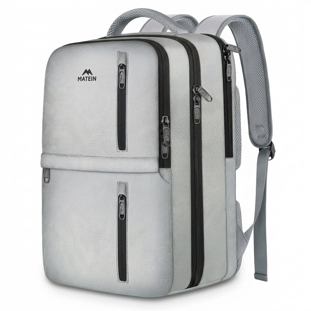 Matein Travel Laptop Backpack, 17 in Carry on Backpack for Men & Women, 40L Travel Bag