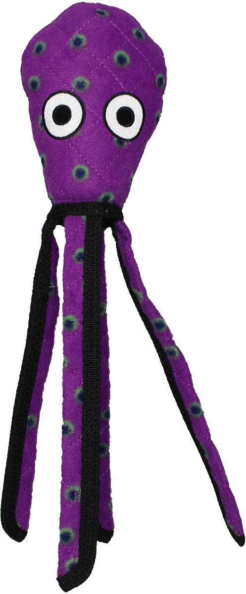 Tuffy LIMITED EDITION 2 Pack Phrog Leap & Purple Squid, Durable Dog Toys