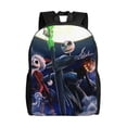thumbnail image 1 of The Nightmare Before Christmas Moon Backpack Laptop School Bag College Student Satchel Lightweight Basic Backpack, 1 of 1