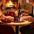 thumbnail image 6 of Burgundy Bow Shaped Scented Candle, Romantic Bowknot Decor Candle for Couple Anniversary Birthday Dinner Holiday Home Decor Gift, 6 of 6