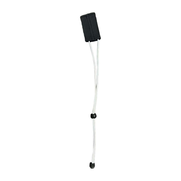 Correa de funda para buscador de peces para viajes con cordón elástico para una protección eficaz contra la pesca. Blanco