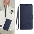 thumbnail image 2 of Flip case for GANGXUN Motorola MOTO G PLAY 2021 Wallet Case with Kickstand, Card Slots, RFID Block, Cat Design, 2 of 5