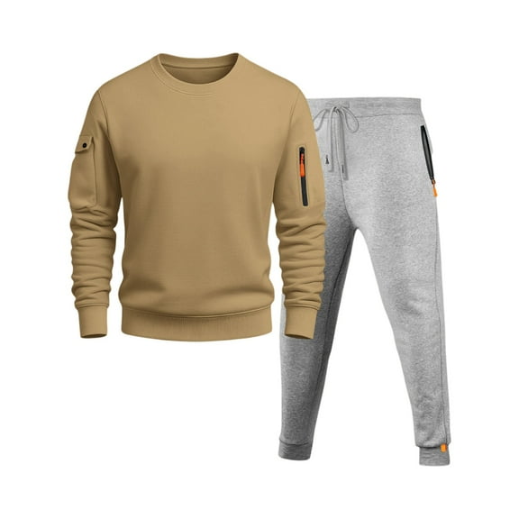 MLQIDK Men's Big and Tall Track Suits Workout Gym Sport Fleece Hoodie and Sweatpants Jogging Sweat Suits Sweatsuits Athletic Lounge Outfit 2 Piece Set Winter Suit Sets Navy 3XL