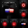 thumbnail image 2 of Bangcool Bike Tail Light Waterproof USB Charging LED Bike Rear Light Road Bike Light, 2 of 4