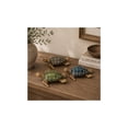 thumbnail image 3 of 5"W, 1"H Brown Polystone Turtle Sculpture, by DecMode (3 Count), 3 of 15