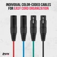 thumbnail image 4 of LyxPro Audio Snake 4 Channel XLR 3 Pin Multi Network Breakout, Pair, 4 of 6