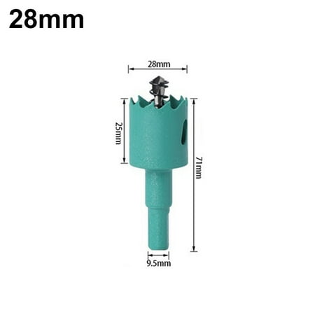 

Fule 16-50mm Bimetal Wood Hole Saw Drill Bit HSS M42 Woodworking for Plasterboard