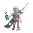 thumbnail image 2 of Set de Juego Playmobil Naruto Suigetsu 7 Piezas, 2 of 4