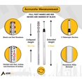 thumbnail image 2 of AdirPro 710-20 9 ft. Aluminium Rod, 8th, 3 Section, 2 of 5