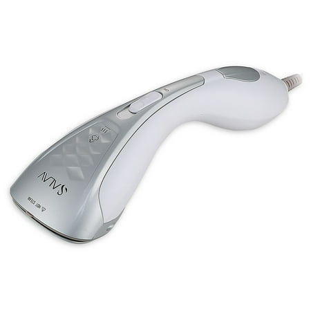 Duo Press Hand Held Steamer, All in One Steamer + Iron, Compact & Lightweight, 1150-Watt, SALAV HS-100, Silver