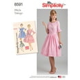 thumbnail image 3 of Simplicity Misses' Size 12-20 Vintage Dress Pattern, 1 Each, 3 of 4