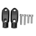 thumbnail image 2 of Motorcycle Mirror Mount M10 X 1.5 Clockwise Thread Adjustable Iron Handlebar Mirror Clamp For F900XR G310R, 2 of 8