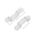 thumbnail image 3 of Strip Light Clips For Fixing Led Strip Lights, Translucent Fastener Clips Flexible Mounting Fixer, 100 Pcs For 8-12Mm Led Strips 5050/5730/3528/2835, Durable & Lightweight, 3 of 8