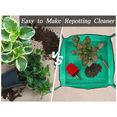 thumbnail image 2 of 2X Plant Repotting Mat Waterproof Transplanting Mat Indoor Portable Square Foldable Easy, 2 of 6